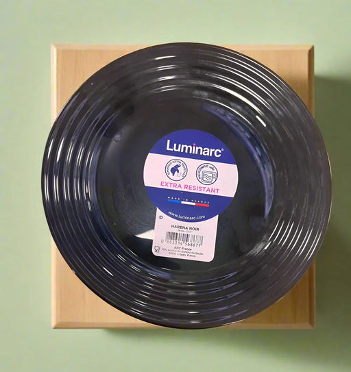 Luminarc Harena Black Dessert Plate 1pcs Murukali.com