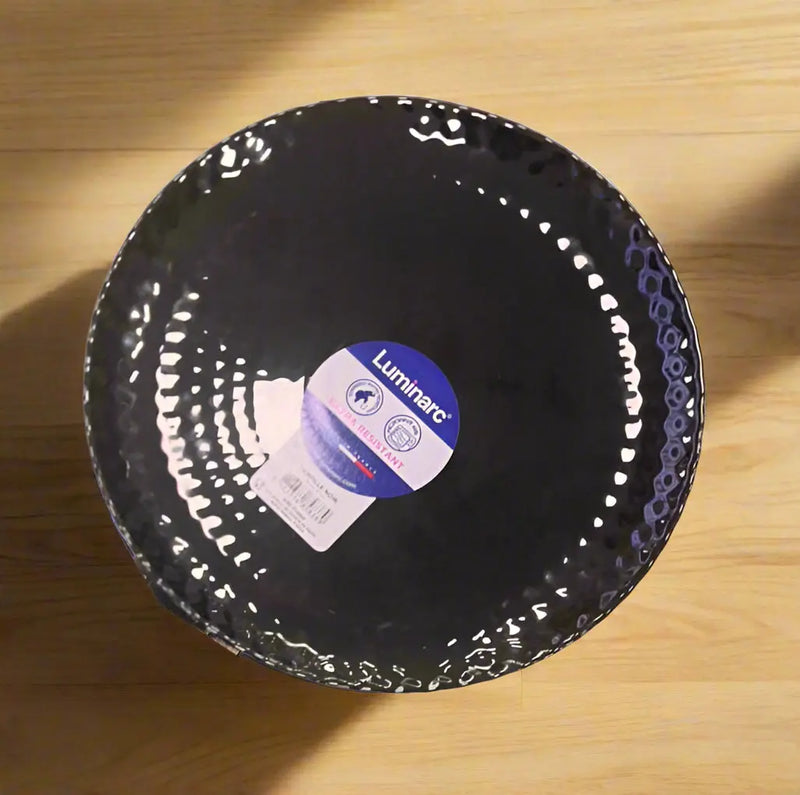 Luminarc Pampille Noir Dinner Plate 1pcs Murukali.com