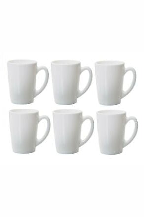 Luminarc Set of 6pcs White Mug murukali.com