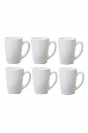 Luminarc Set of 6pcs White Mug murukali.com