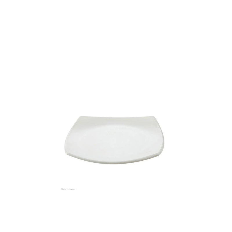 Luminarc Square Side white Plate /pc murukali.com