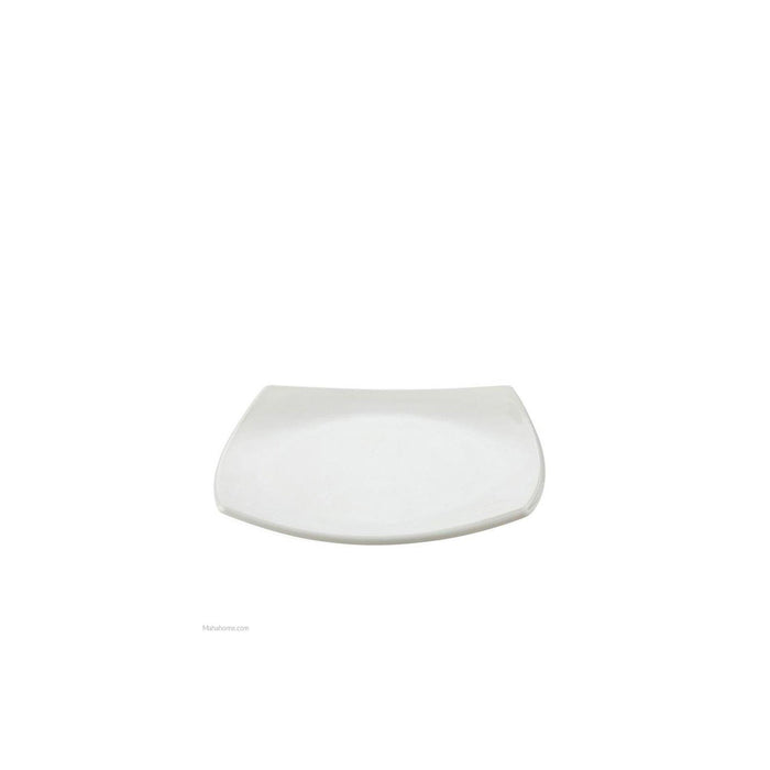 Luminarc Square Side white Plate /pc murukali.com
