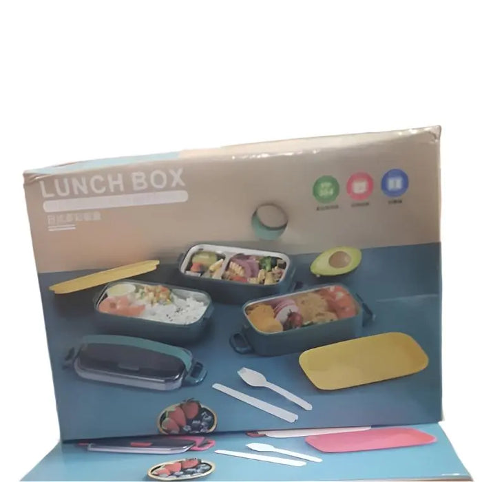 Lunch Box Save Durable Bright Emergency Capacity 1200 mL murukali.com