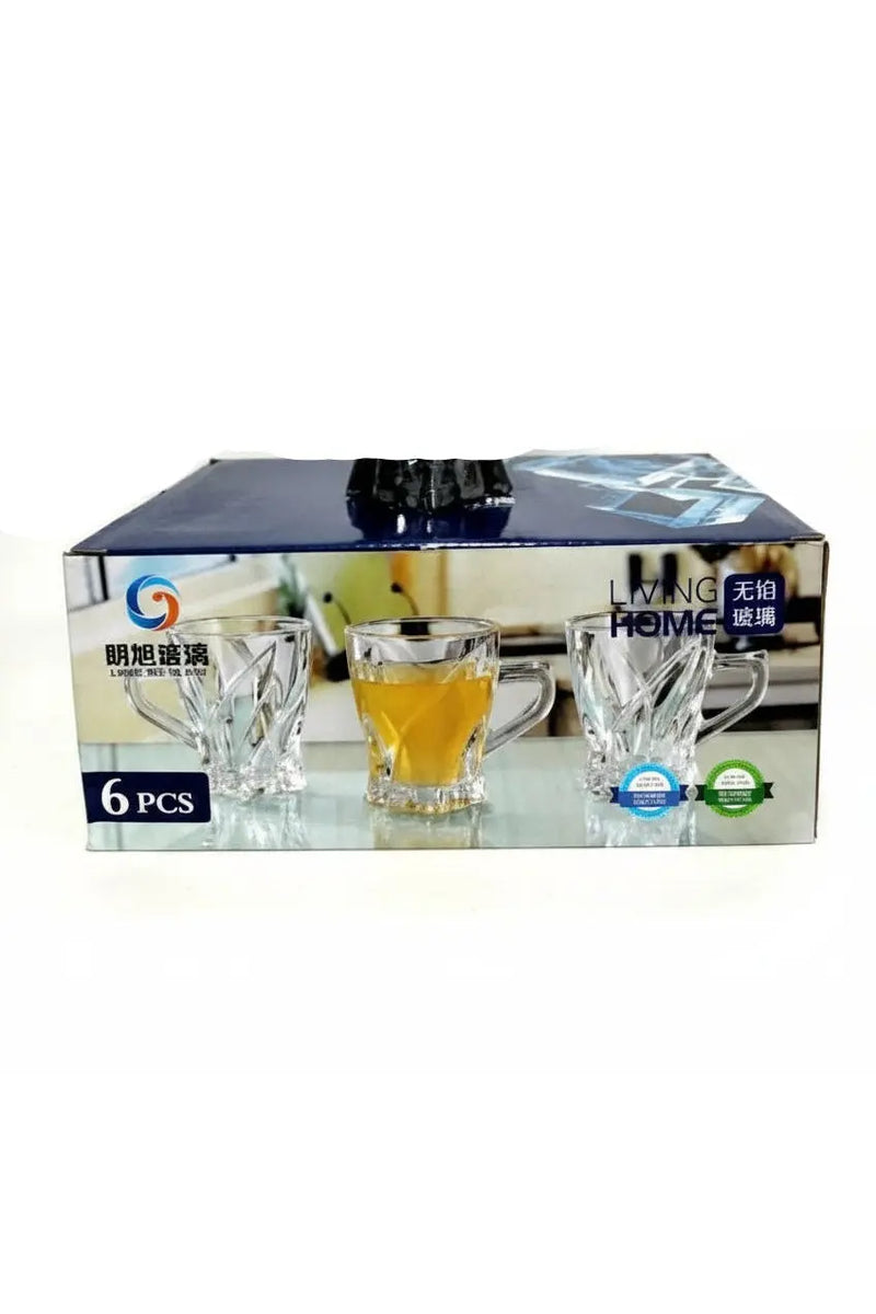 Lung Home 6-Piece Glass Cup Set Murukali.com