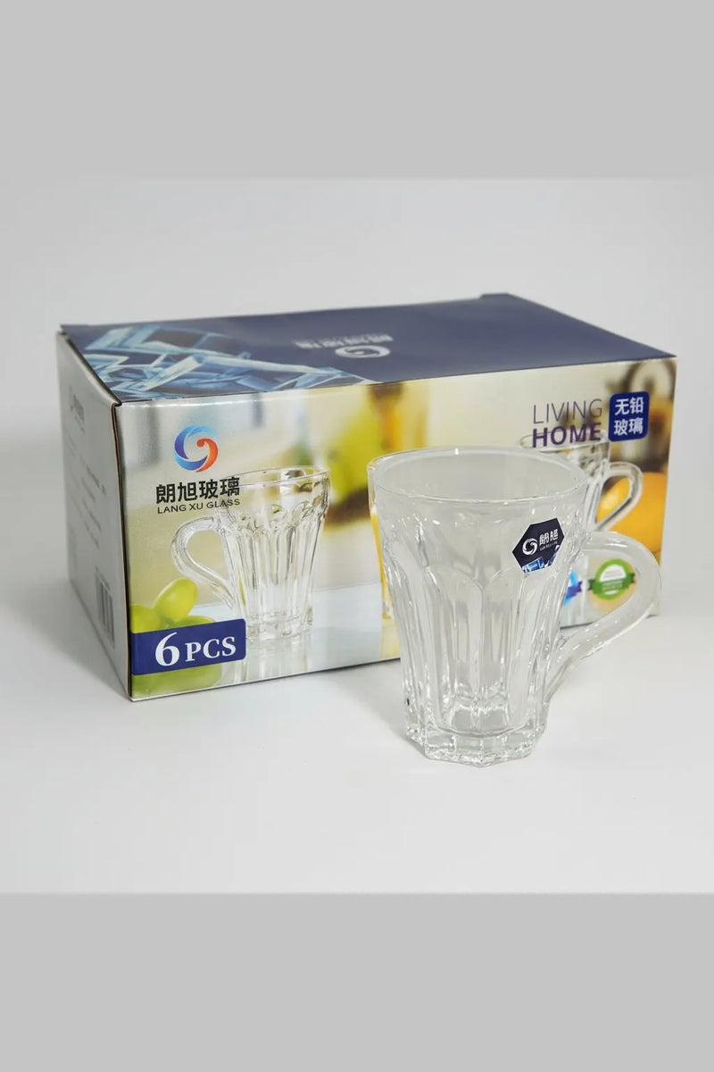 Lung Home 6-Piece Glass Cup Set Murukali.com