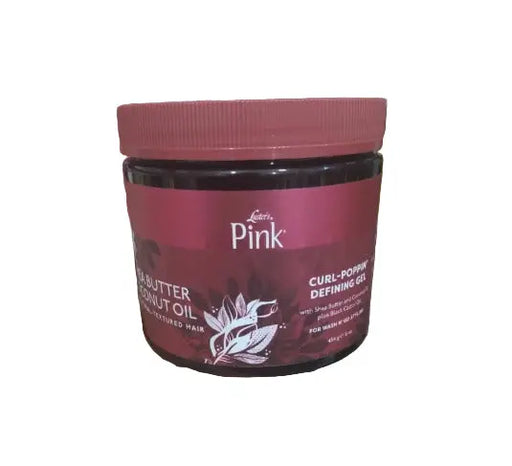 Luster's Pink Shea Butter Coconut Oil Curl-Poppin' Defining Gel 454g Murukali.com