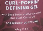 Luster's Pink Shea Butter Coconut Oil Curl-Poppin' Defining Gel 454g Murukali.com