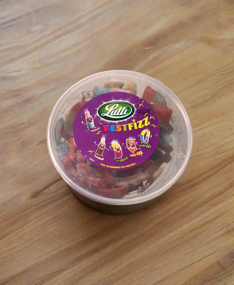 Lutti Bestfizz Bonbons 550g Murukali.com