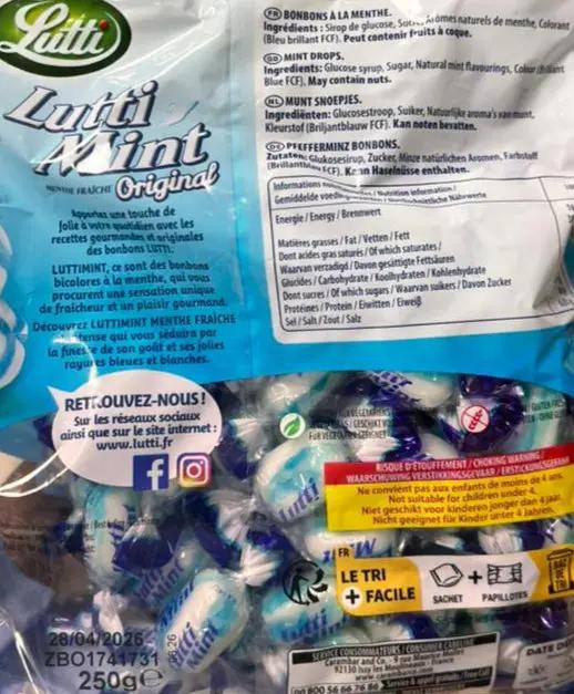 Lutti Mint 250g Murukali.com