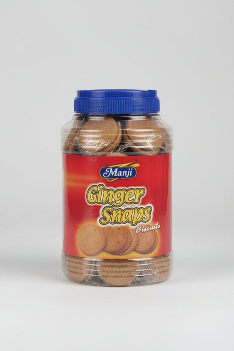 MANJI GINGER SNAPS BISCUITS 1 KG JAR murukali.com