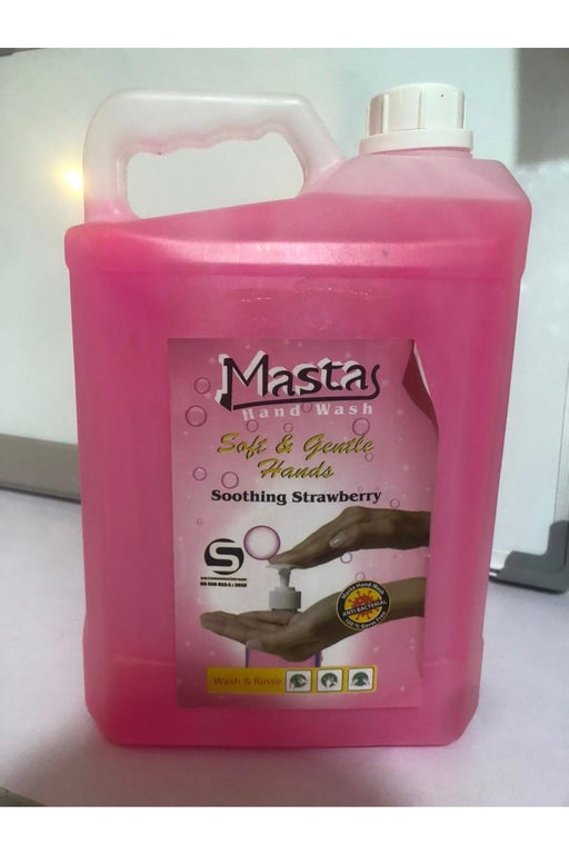 MASTAs SOFT AND GENTLE HANDS SOOTHING STRAWBERRY 5L murukali.com