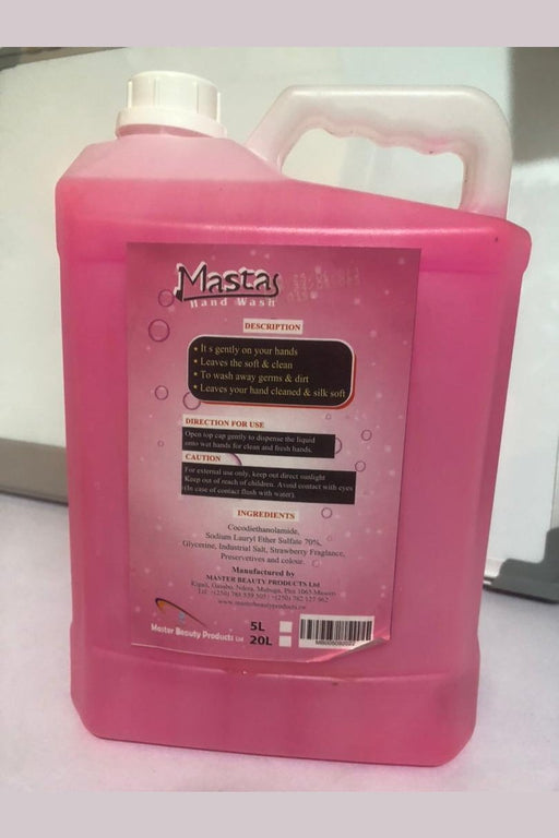 MASTAs SOFT AND GENTLE HANDS SOOTHING STRAWBERRY 5L murukali.com