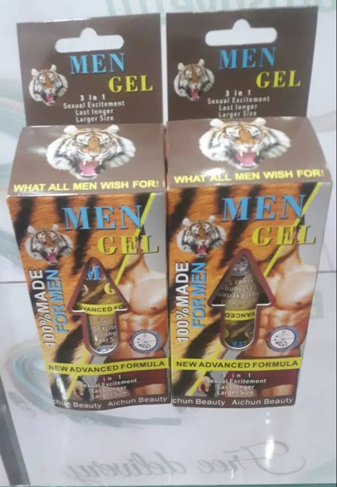 MEN GEL 3 In 1 Sexual Excitement,Last Longer,Larger Size 1pc murukali.com