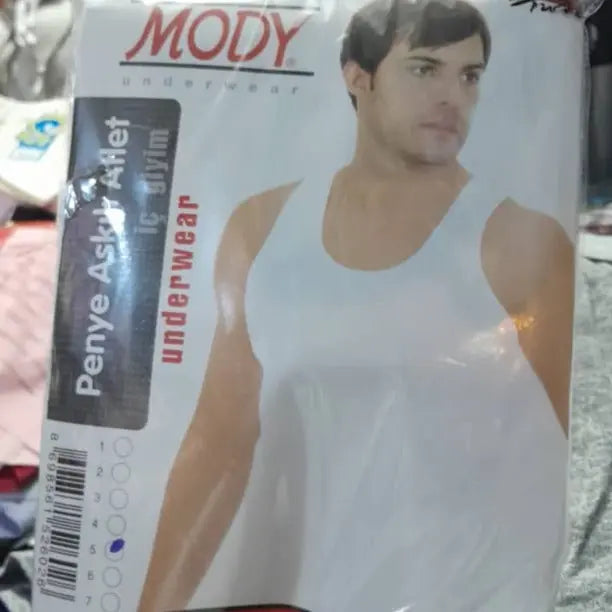 MODY Penye men's Double singlet Top Quality murukali.com