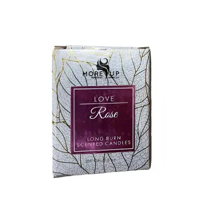 MORE UP Love Rose Scented Candles Vanilla 250g Murukali.com