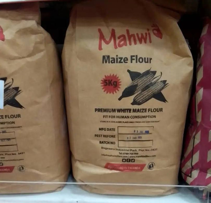 Mahwi Maize Flour – Premium White Maize Flour 5kg Murukali.com