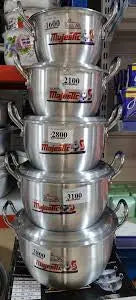 Majestic Cookware Pot Set 5pcs murukali.com