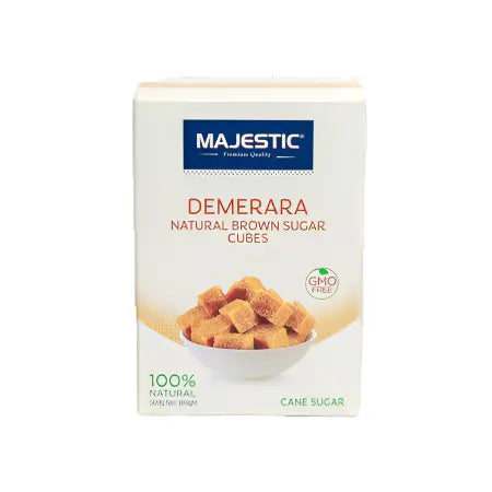 Majestic Demerara Natural Brown Sugar Cubes - 500g Murukali.com