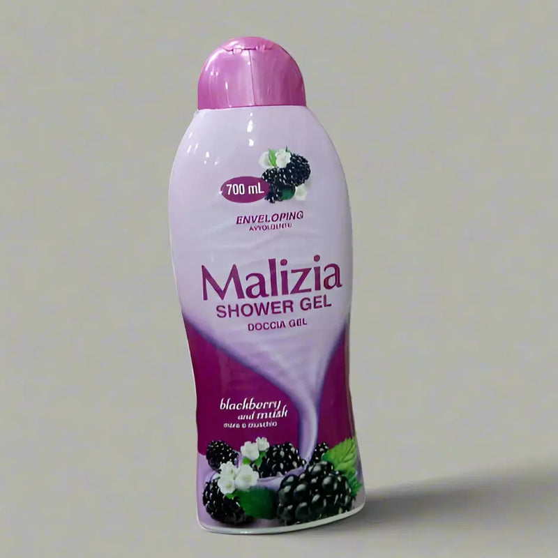 Malizia Enveloping Shower Gel - Blackberry & Musk, 700 mL Murukali.com