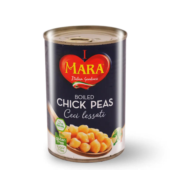 Mara Boiled Chick Peas Ceci Lessati 400gl murukali.com