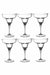 Margarita Glasses For Alcoholic Cocktail &Liquor 6pcs murukali.com
