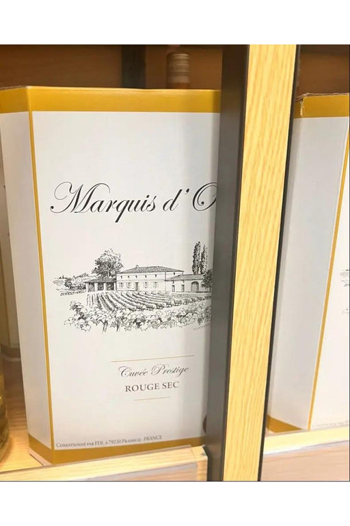Marquis d’Calais Cuvée Prestige Rouge Sec – Red Wine 1L Murukali.com