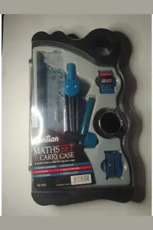 Maths Set and carry case - Blue/8Pieces murukali.com