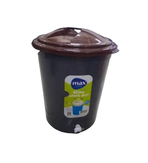Max Plast Plastic Trash Selo with Foucet 50L Murukali.com