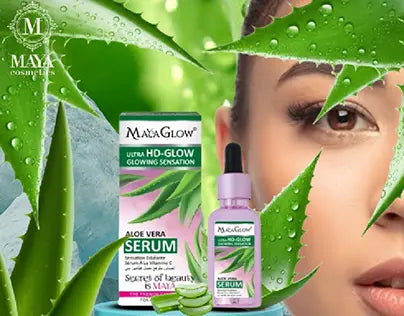 Maya Glow Ultra HD-Glow Aloe Vera Serum (30ml) Murukali.com