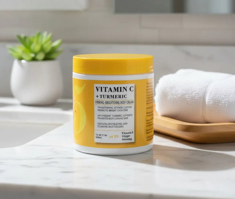 Medix 5.5 Vitamin C + Turmeric Firming + Brightening Body Cream 500ml