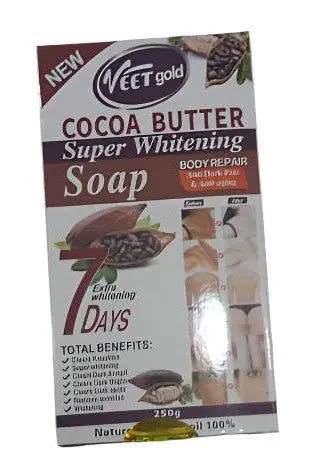 Meet Gold New Cocoa Butter Soap Body Repair   Bolt 100% Size: 250g murukali.com
