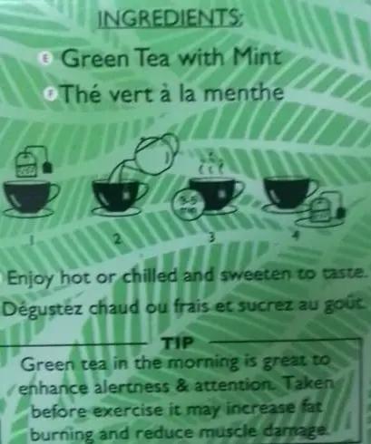 Melvins Green Tea & Mint 50g Murukali.com