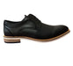 Men Black Derbys leather Formal Shoes murukali.com