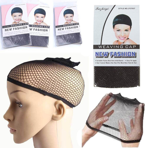 Mesh Weaving Cap Black Wig Hair Net murukali.com