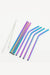 Metal Drinking Straws - Iridescent (8 Pack) murukali.com