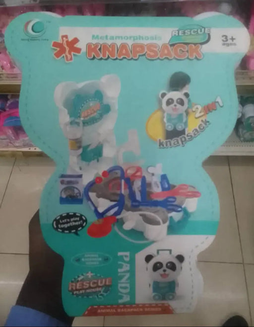 Metamorphosis Knapsack - Rescue Panda Play House Murukali.com