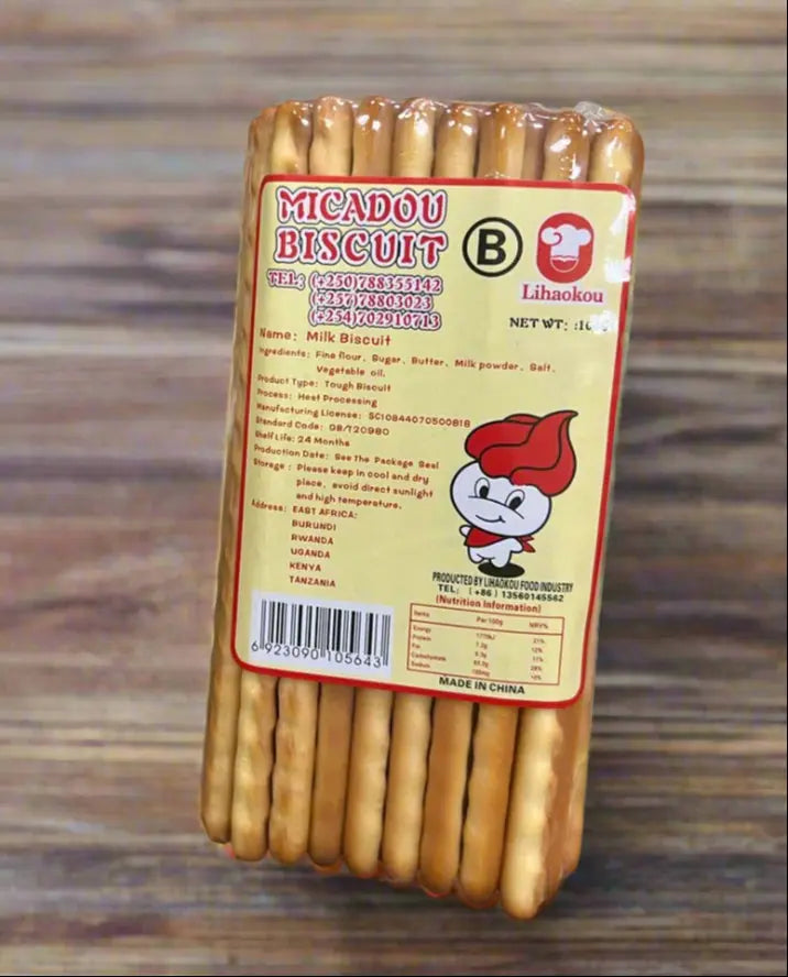 Micadou Milk Biscuit Sticks 100g Murukali.com