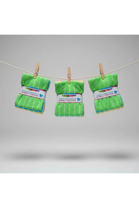 Microfiber Cleaning Towel Set of 4pcs