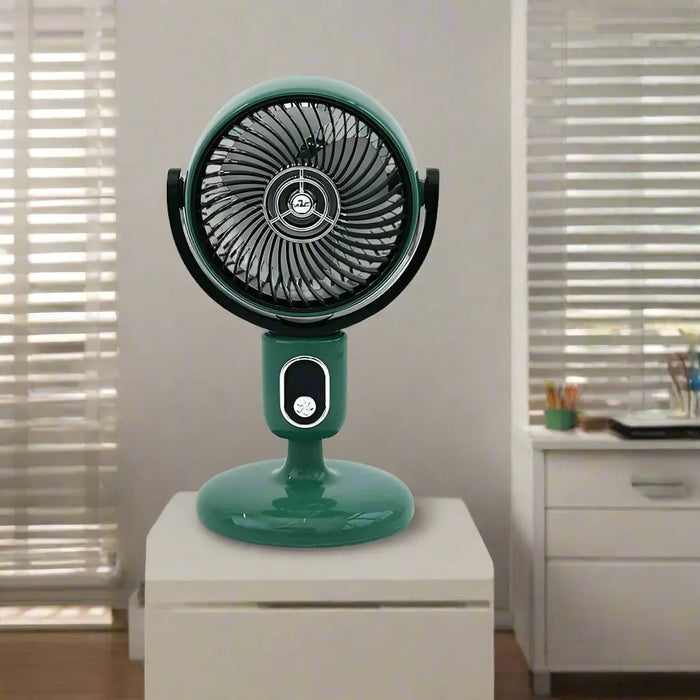 Mini Rechargeable Desktop Fan  HP F12 Fan Model Murukali.com