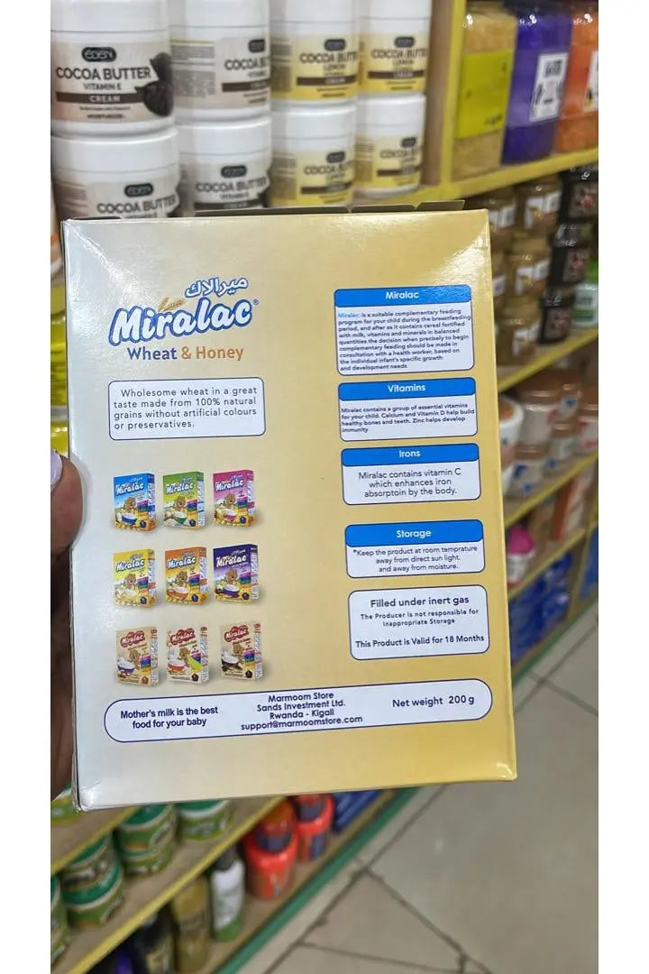 Miralac Wheat & Honey From 6 months+/ 200g Murukali.com