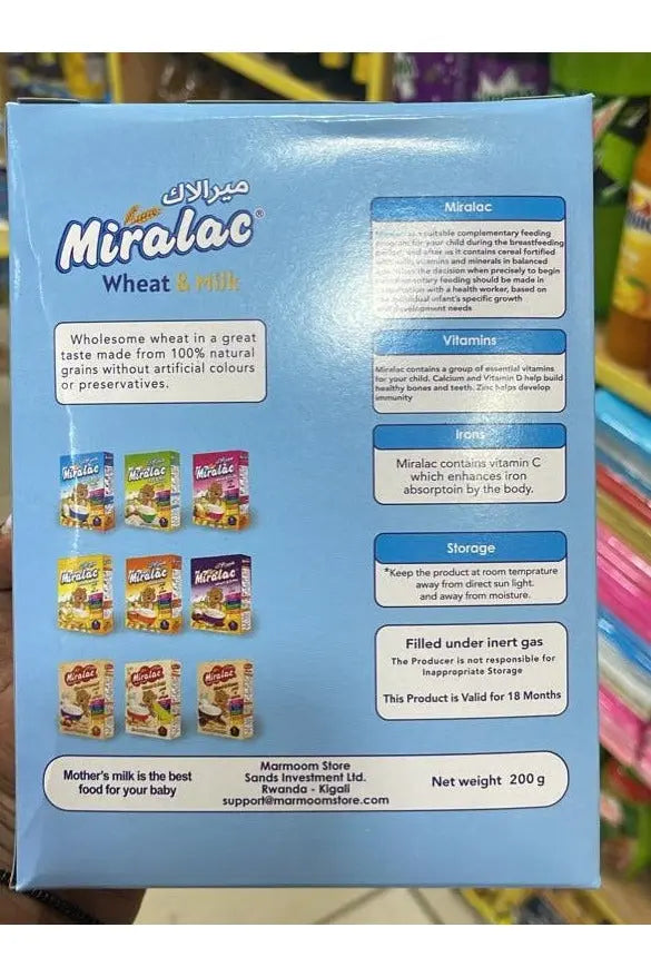 Miralac Wheat & Milk From 6 months+  (200g) Murukali.com