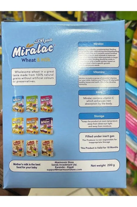 Miralac Wheat & Milk From 6 months+  (200g) Murukali.com