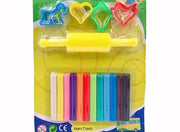 Modelling Clay for Kids 12 Colours Clay Bars with 1 Roller Clay Set Murukali.com