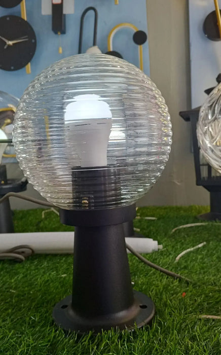 Modern, decorative, black outdoor lamp Murukali.com