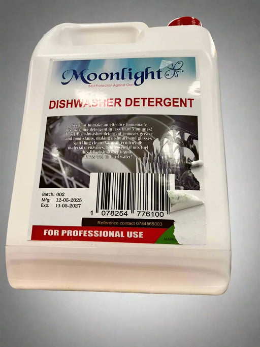 Moonlight Dishwasher Detergent 5L – For Professional Use Murukali.com