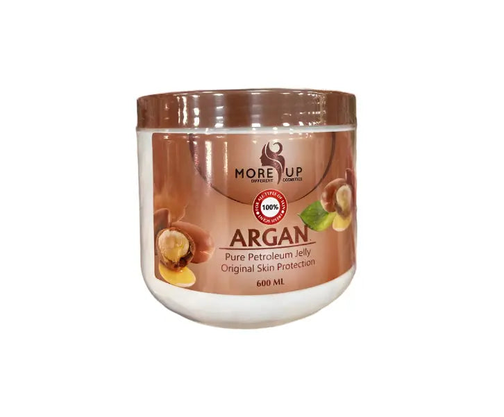 More Up Argan Pure Petroleum Jelly Original Skin Protection 600ml Murukali.com