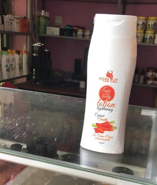 More Up Carrot Face & Body Lighting Lotion 500Ml Murukali.com