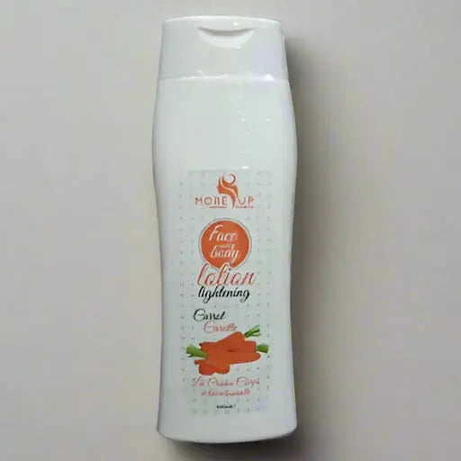 More Up Carrot Face & Body Lighting Lotion 500Ml Murukali.com