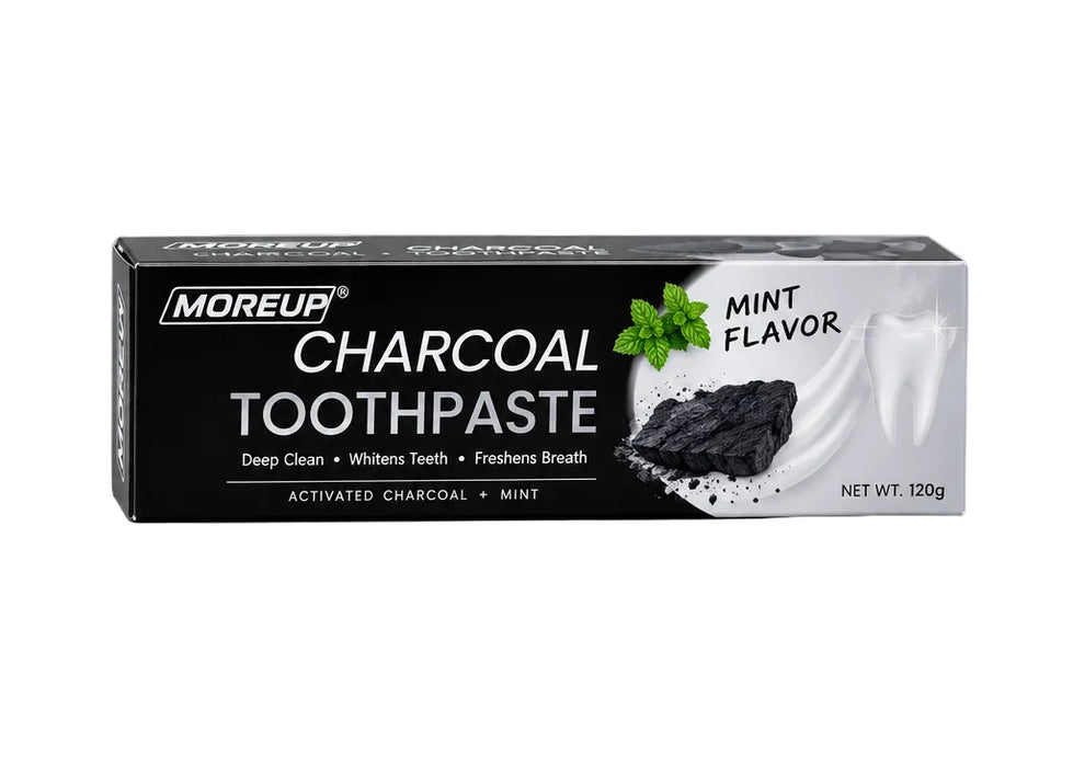 Moreup Tooth Paste Charcoal Mint Flavor 120g