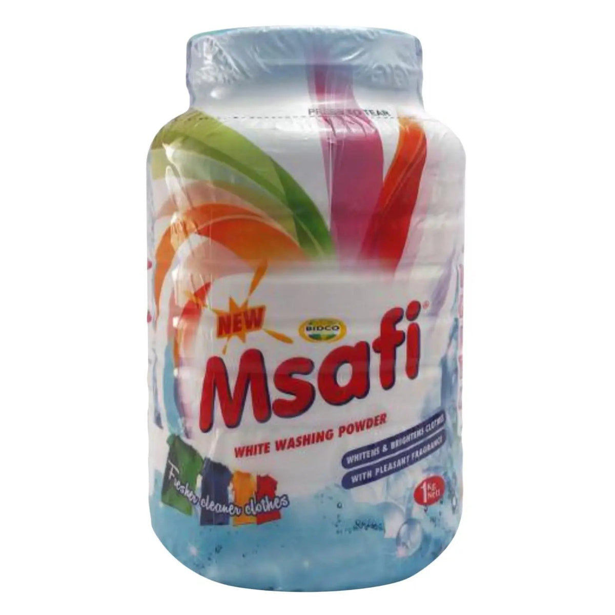 Msafi White Washing Powder 1kg - Murukali.com